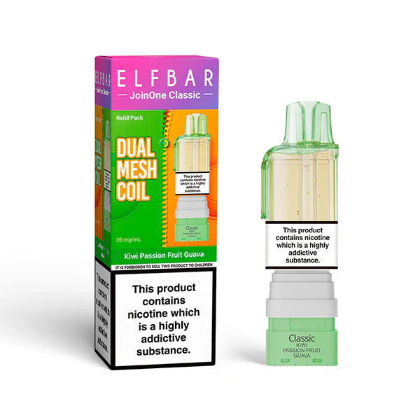 ELFBAR join one 15 classic pod kiwi passion fruit guava
