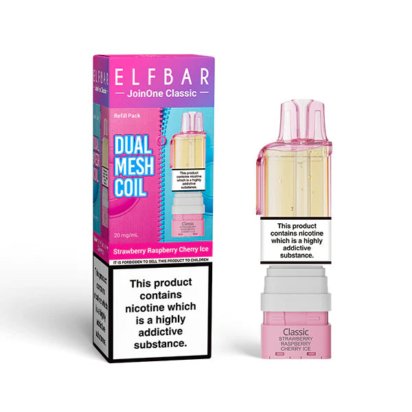 ELFBAR join one 15 classic pod strawberry raspberry cherry ice