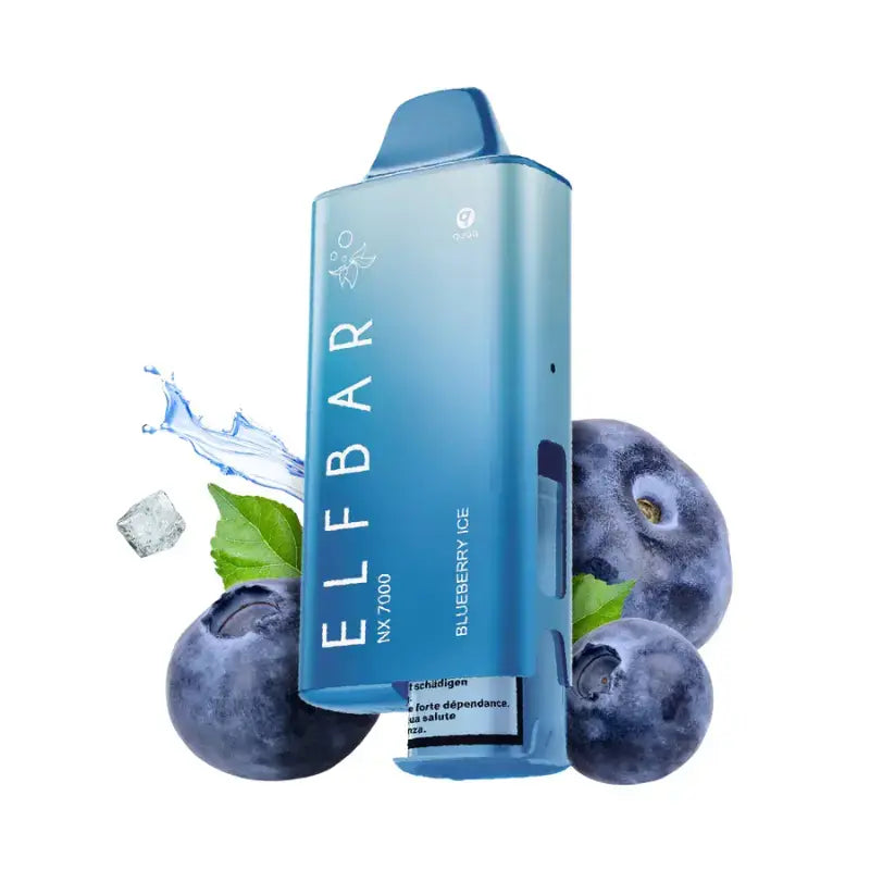 Elfbar NX 7000 Kit - Blueberry Ice 20mg