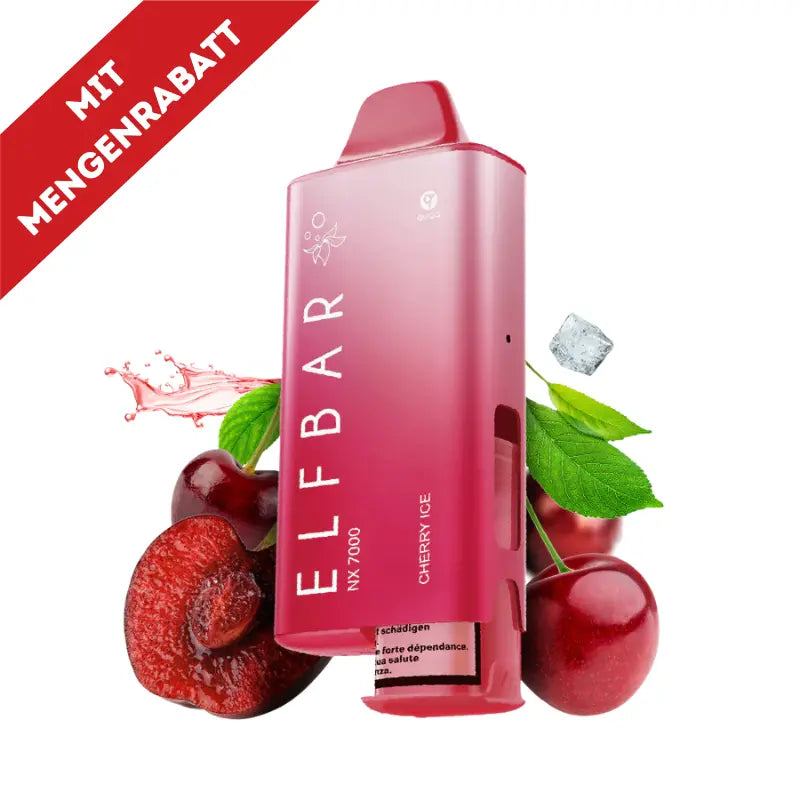 Elfbar NX 7000 Kit - Cherry Ice 20mg