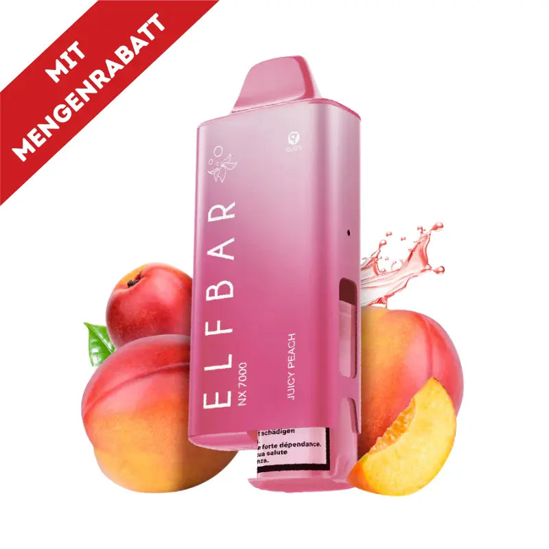 Elfbar NX 7000 Kit - Juicy Peach 20mg