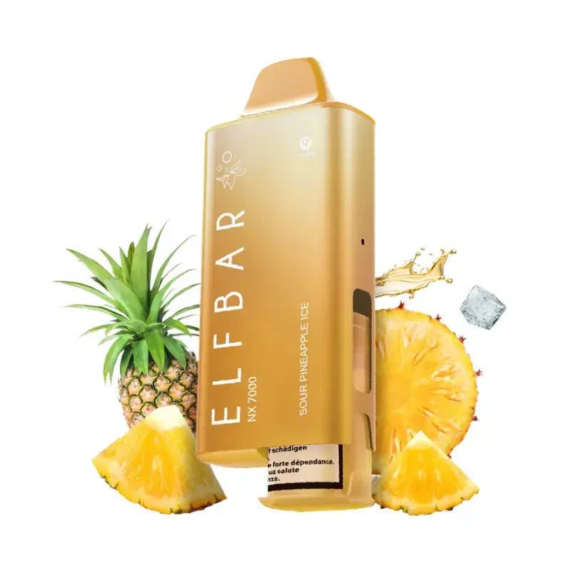 Elfbar NX 7000 Kit - Sour Pineapple Ice 20mg
