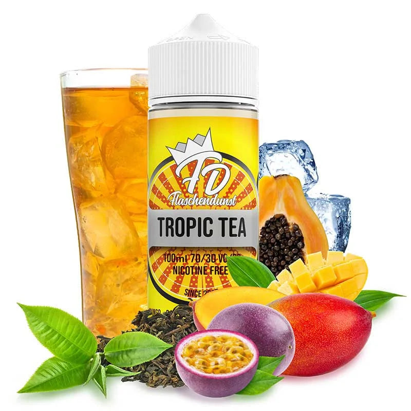 Flaschendunst E-Liquid 100ml - Tropic Tea 0mg