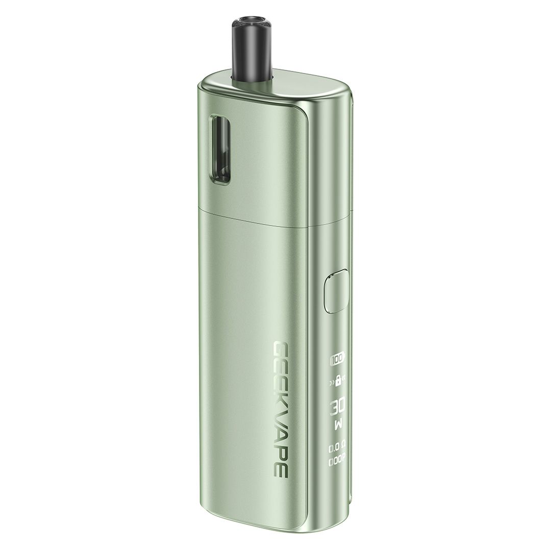 GEEKVAPE soul 2 olive green pod system e zigarette geraet in gruener ausfuehrung mit integriertem akku und display
