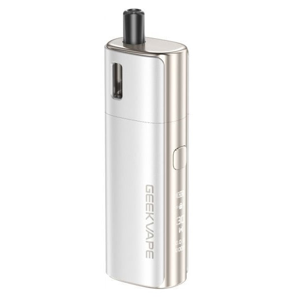 GEEKVAPE soul 2 pearl white pod system e zigarette geraet in weisser ausfuehrung mit integriertem akku und display