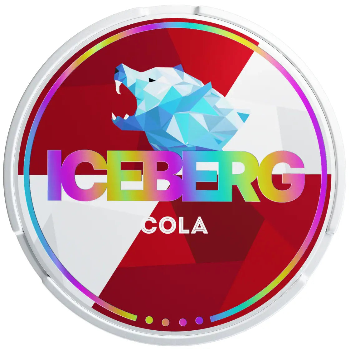 ICEBERG snus cola nikotinbeutel mit cola geschmack in dose fuer orale anwendung