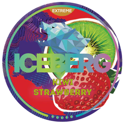 ICEBERG snus kiwi strawberry nikotinbeutel mit kiwi und erdbeere geschmack in dose fuer orale anwendung
