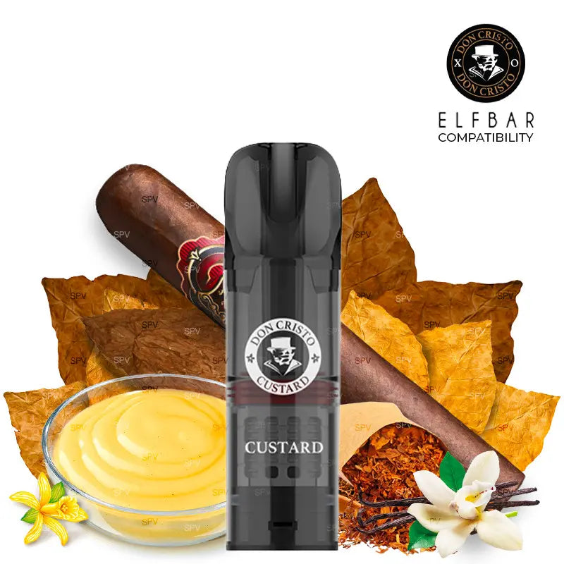 Don Cristo Pods 2ml - Custard 20mg