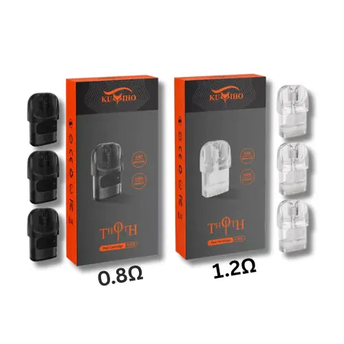 Kumiho Thoth S nachfüllbare Pods 0.8/ 1.2 Ohm - 3ml