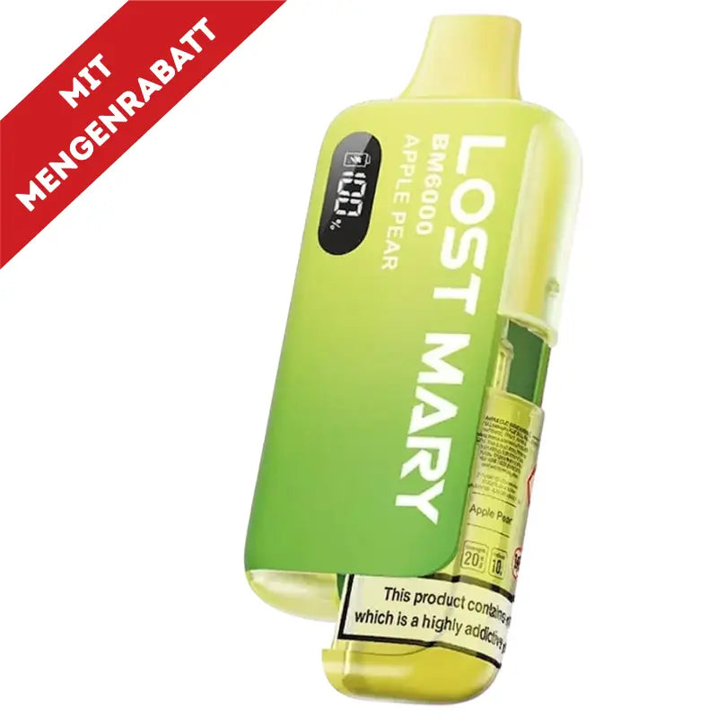 Lost Mary BM6000 Vape - Apple Pear 20mg