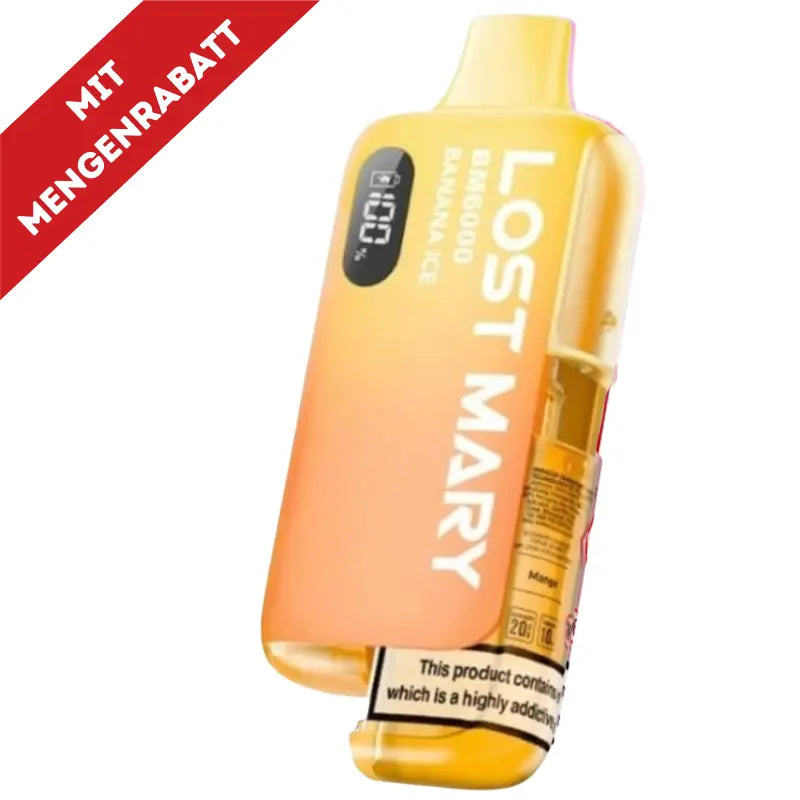 Lost Mary BM6000 Vape - Banana Ice 20mg