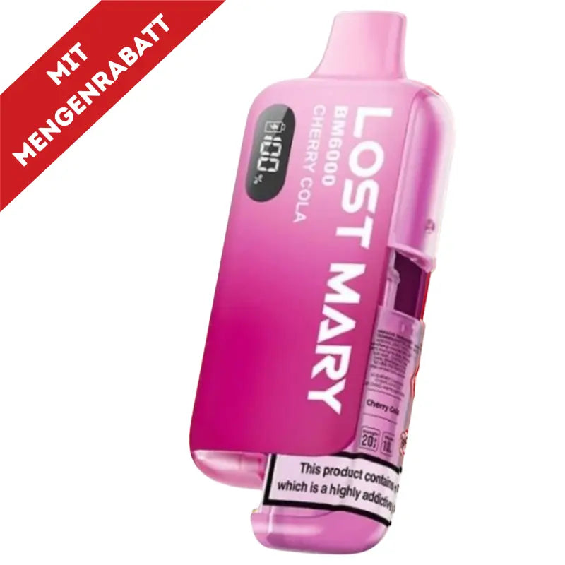 Lost Mary BM6000 Vape - Cherry Cola 20mg