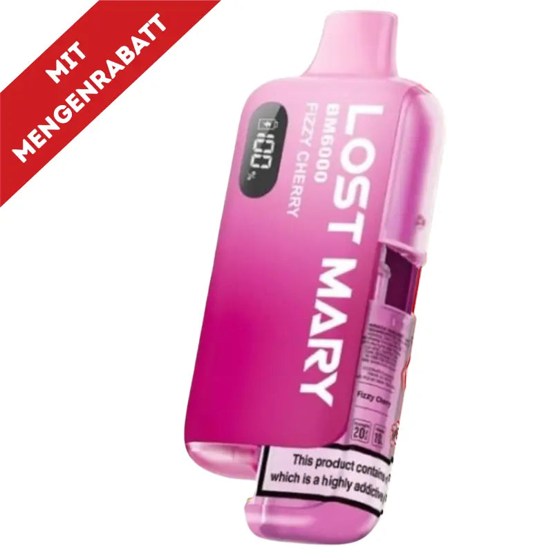 Lost Mary BM6000 Vape - Fizzy Cherry 20mg
