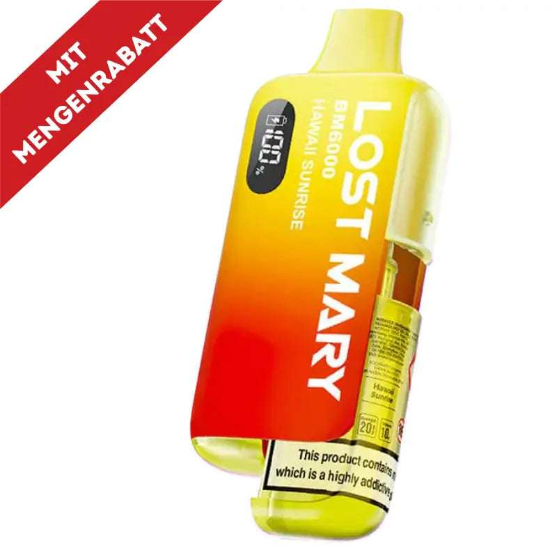Lost Mary BM6000 Vape - Hawaii Sunrise 20mg