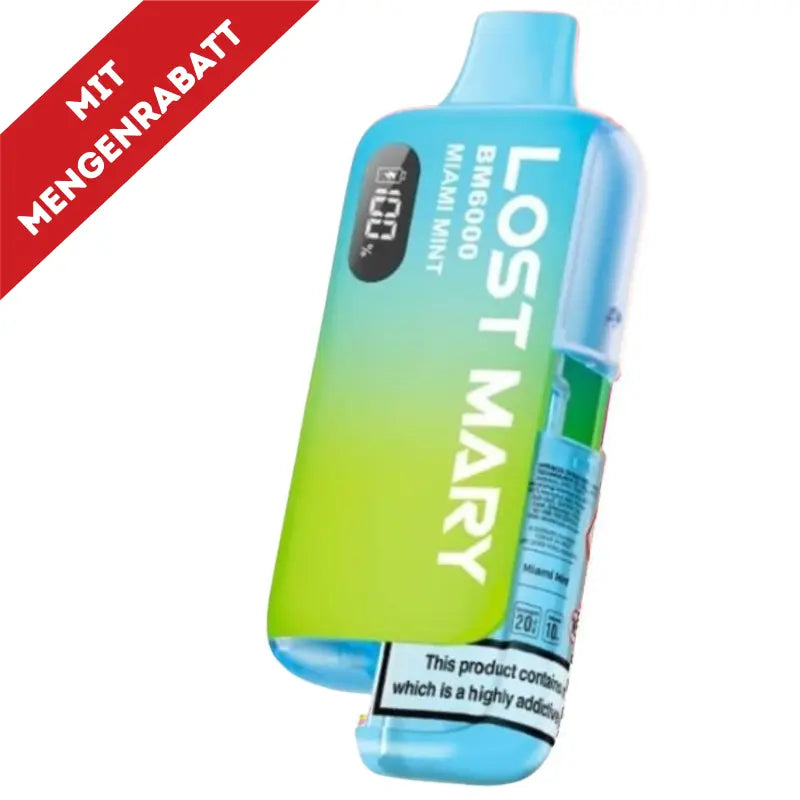Lost Mary BM6000 Vape - Miami Mint 20mg