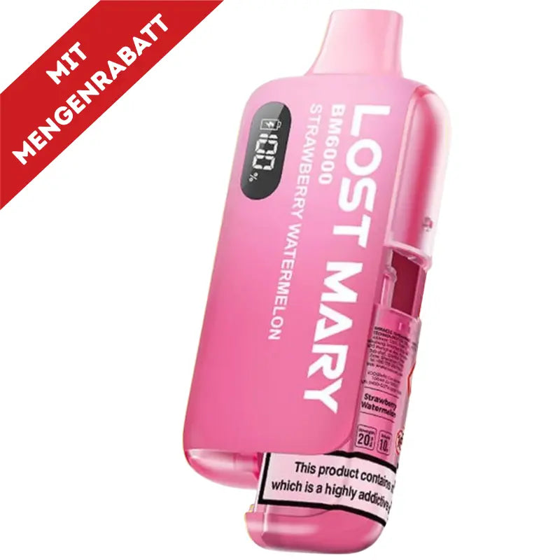 Lost Mary BM6000 Vape - Strawberry Watermelon 20mg