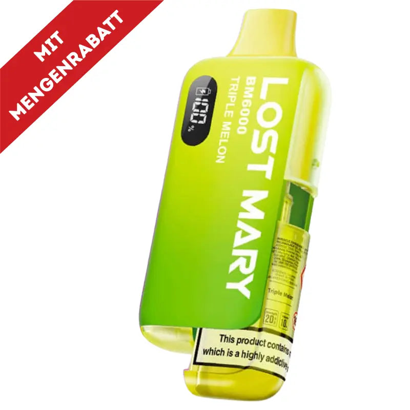 Lost Mary BM6000 Vape - Triple Melon 20mg