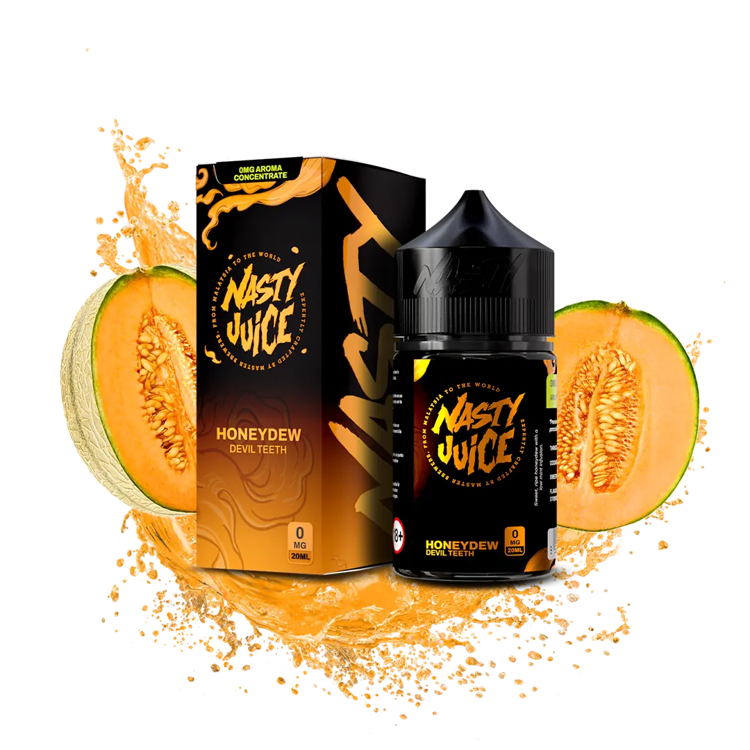 NASTY juice e liquid aroma devil teeth 20ml 0mg honigmelone geschmack mit frischer note