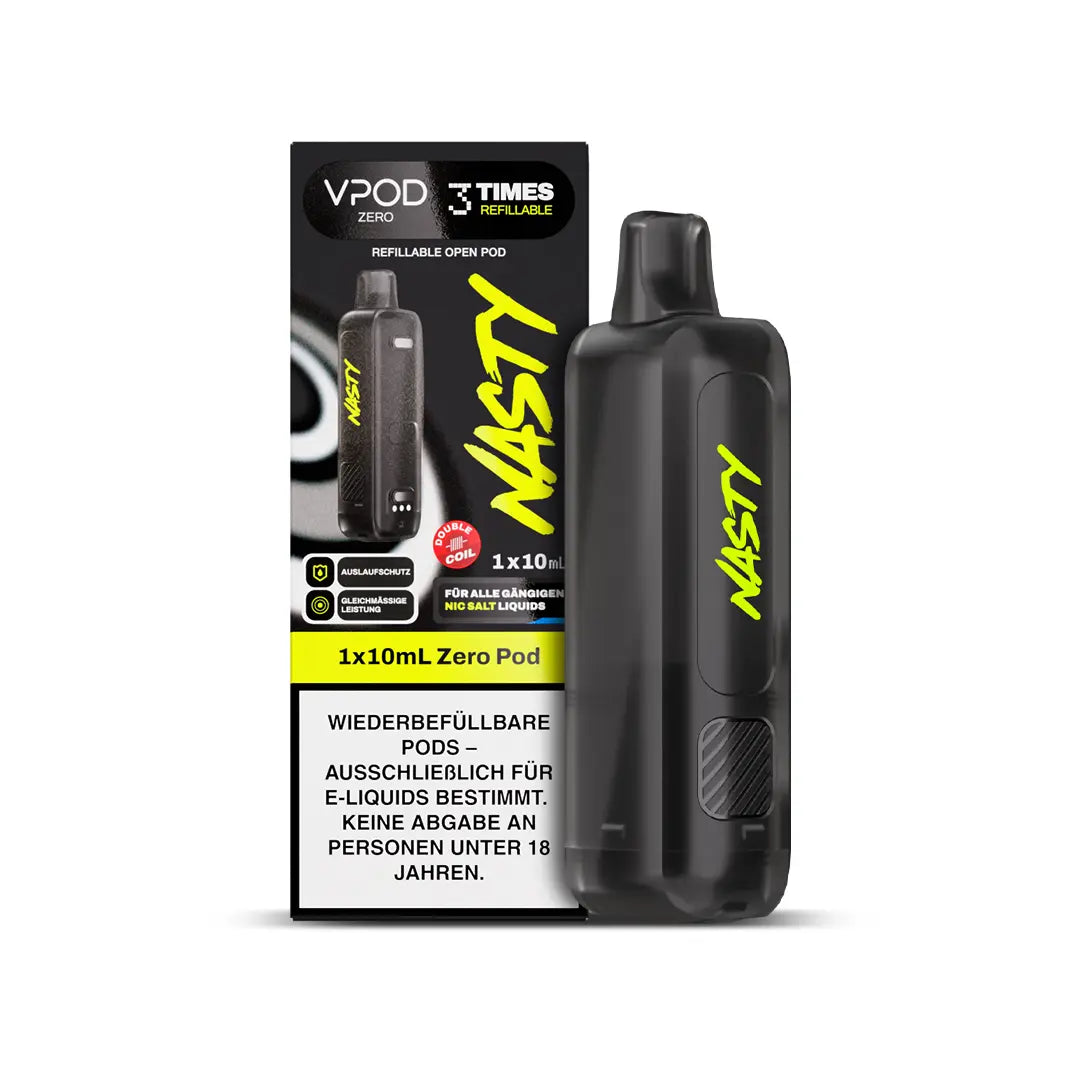 NASTY versa x pod 10ml refill pod mesh coil nachfuellbar vape zubehoer made in china