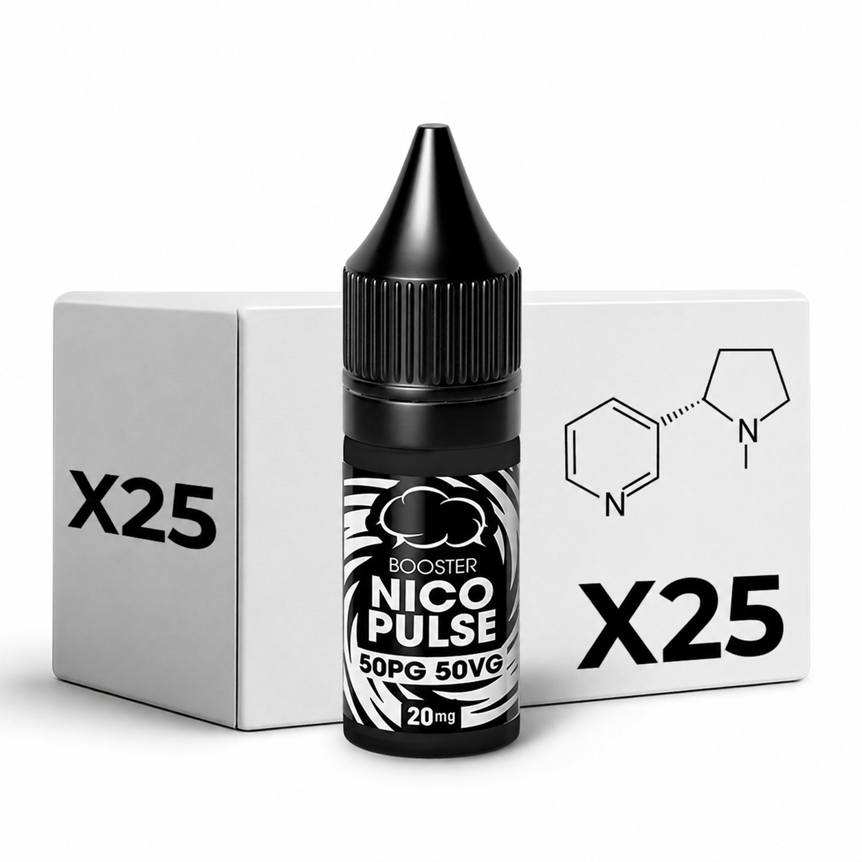 Nikotin Shot Freebase NicoPulse 20mg/ml 50%PG / 50%VG
