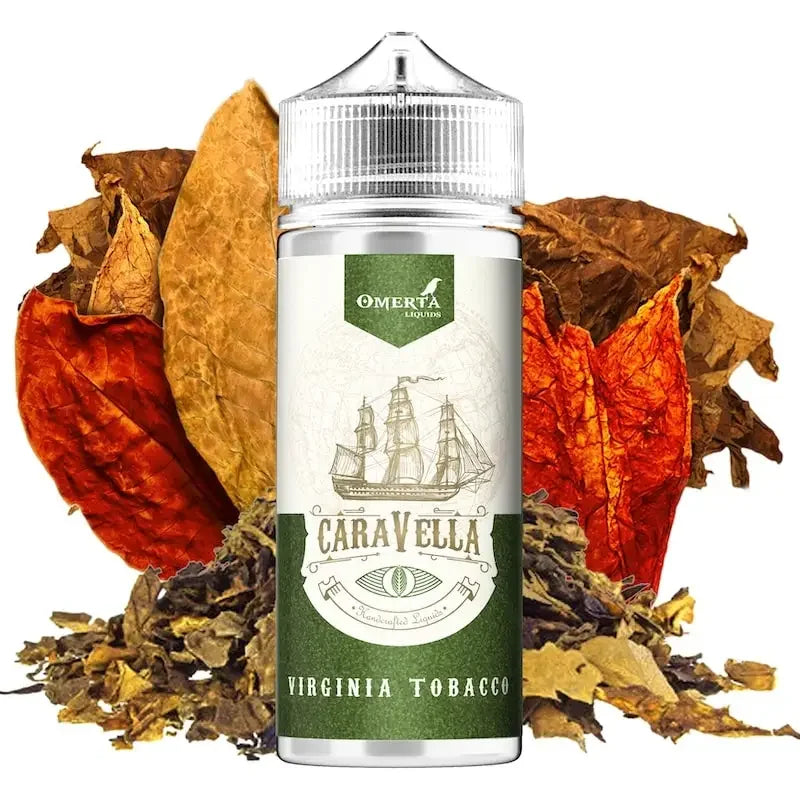 Omerta E-Liquid 80ml - Caravella Virginia Tobacco 0mg
