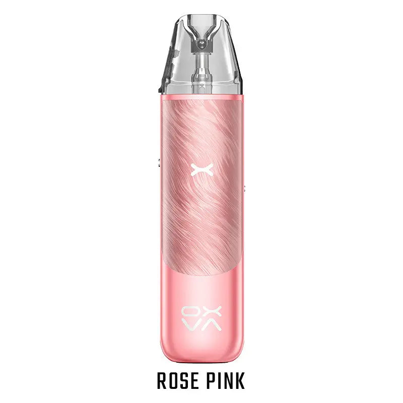 OXVA nexlim go rose pink pod system e zigarette geraet in rosa ausfuehrung mit integriertem akku und display