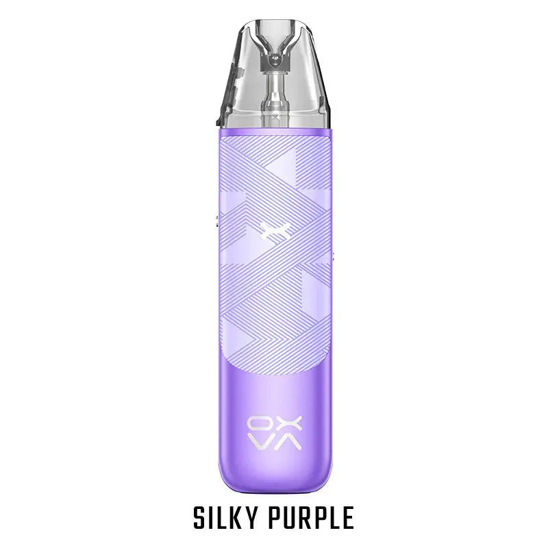 OXVA nexlim go silky purple pod system e zigarette geraet in violetter ausfuehrung mit integriertem akku und display