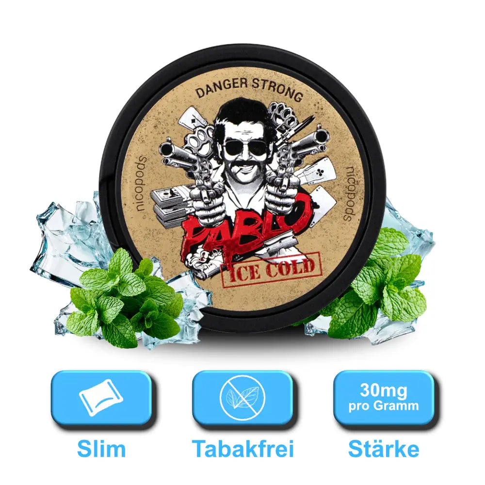 pablo snus dose x ice cold 30mg nikotin slim format