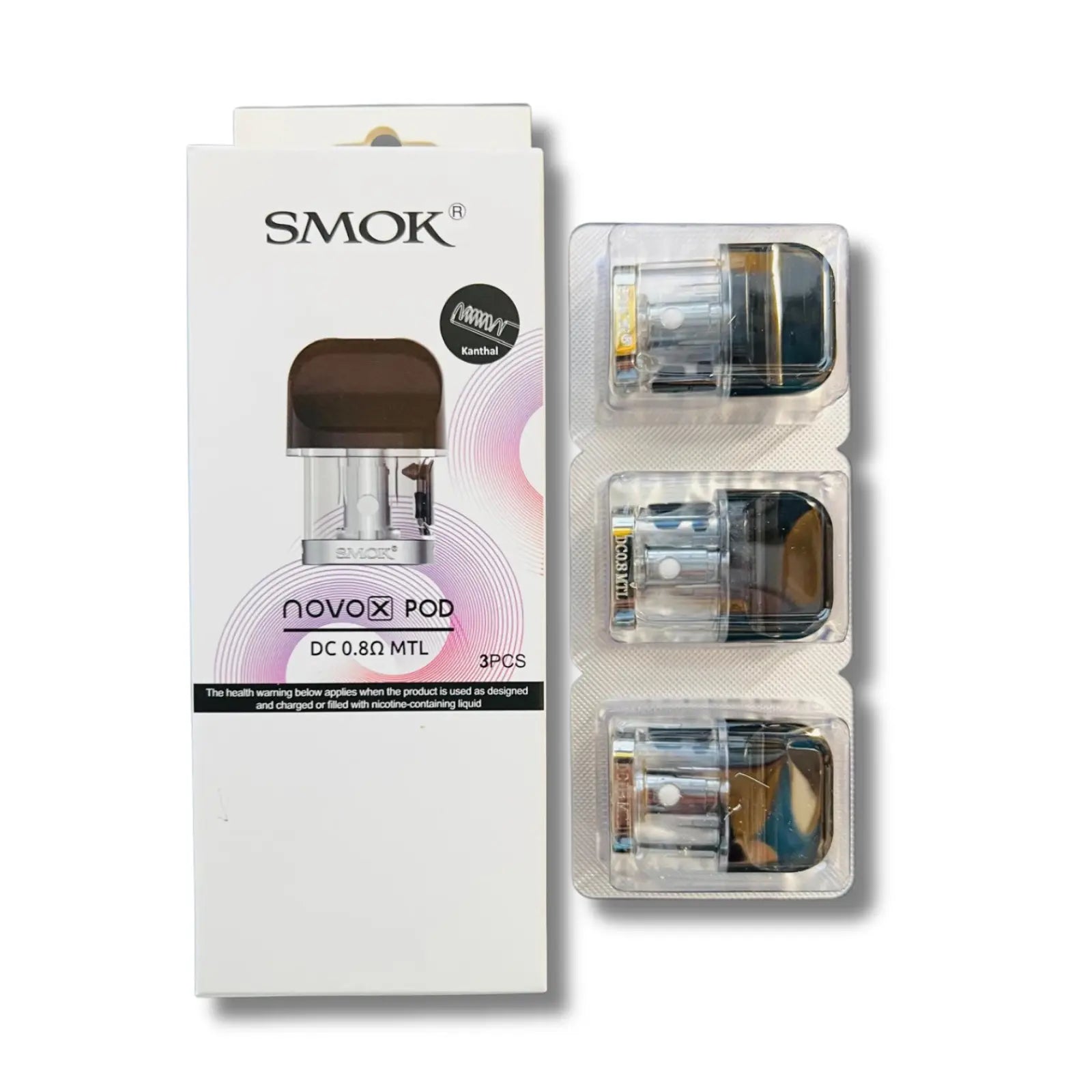 SMOK NOVO X DC MTL Pod 0.8 Ohm