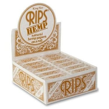 RIPS ks hemp zigarettenpapier aus hanf fuer selbstgedrehte zigaretten umweltfreundlich und ungebleicht 24er box