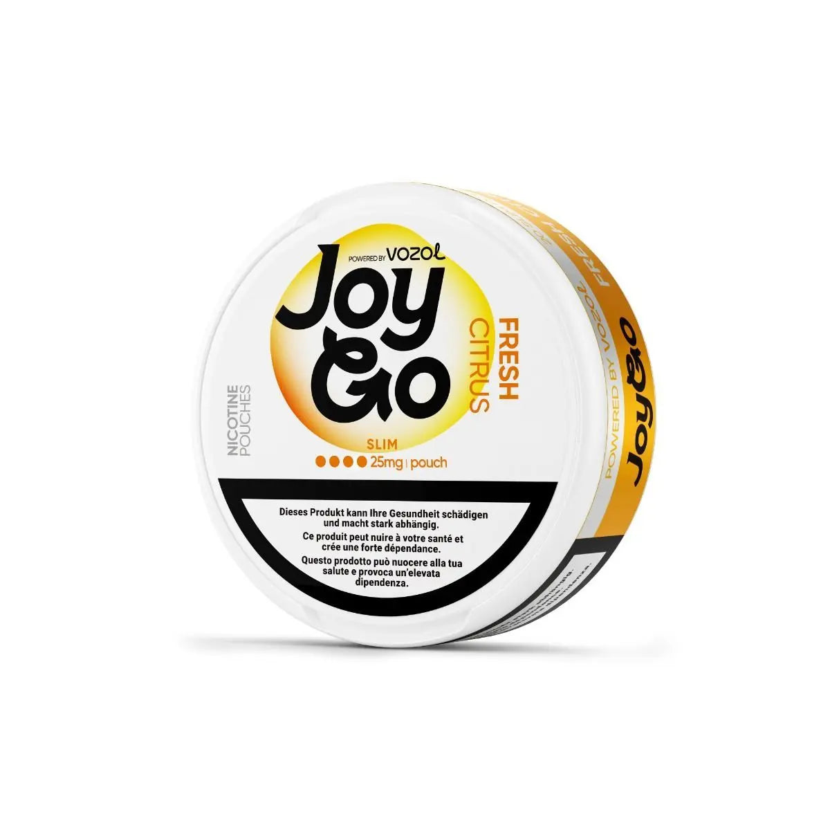 vozol snus slim fresh citrus mit 25mg nikotinstärke