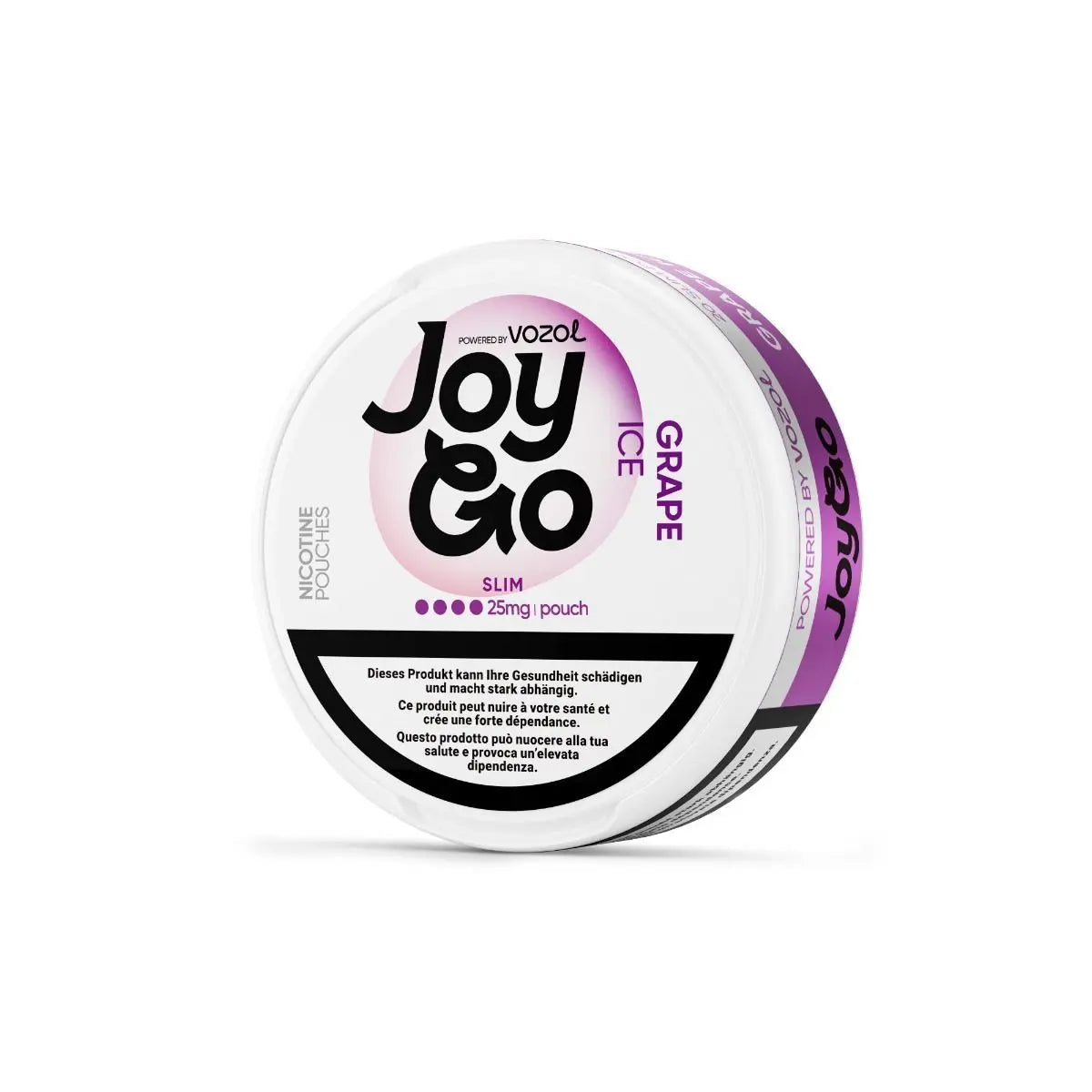 vozol snus slim grape ice mit 25mg nikotinstärke
