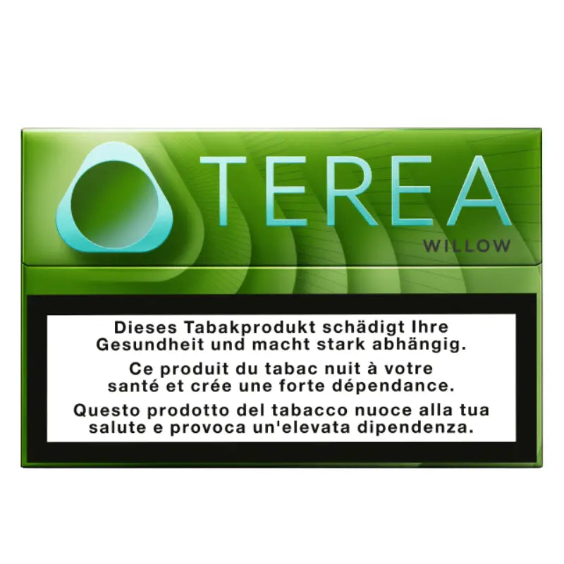 TEREA sticks willow tabaksticks mit mildem tabak geschmack fuer erhitzer systeme in packung