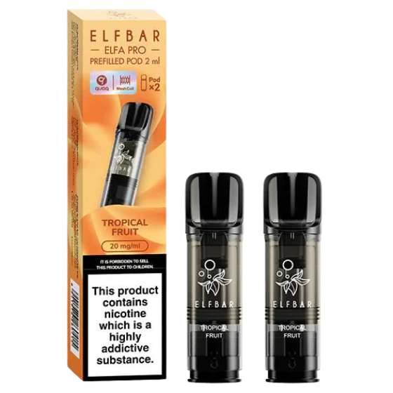 Elfbar Elfa Pro Pods Tropical Fruit 2er Pack