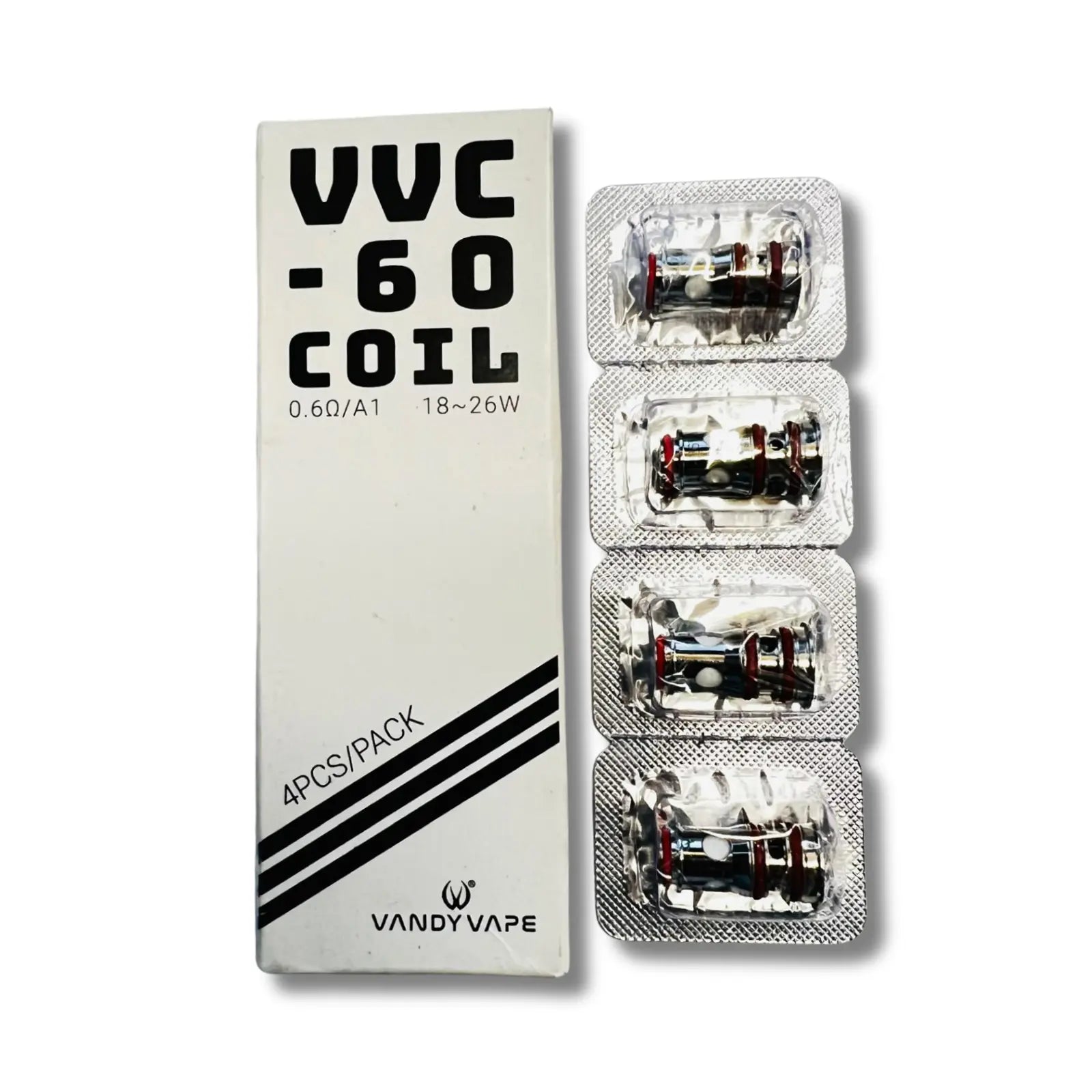 Vandy Vape VVC - 60 Coils 0.6 Ohm - 4er Pack