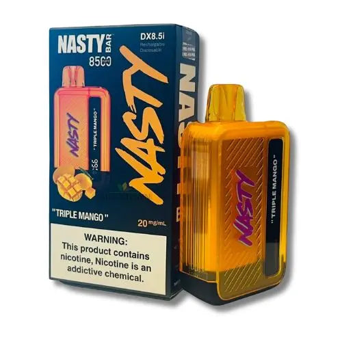 vape nasty 8500 puffs, triple mango und 20mg nikotin