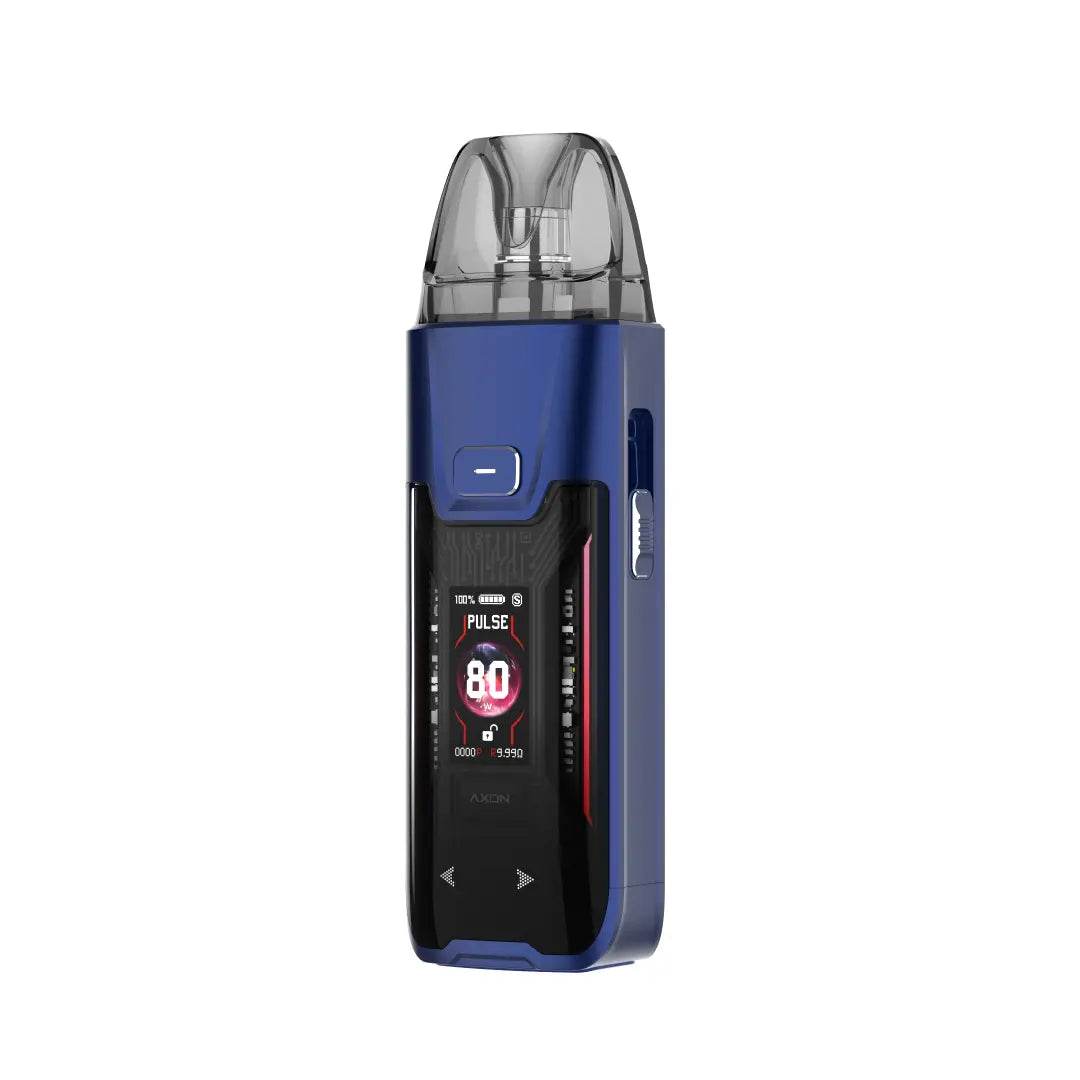 VAPORESSO xr max 2 blau pod system e zigarette geraet in blauer ausfuehrung mit integriertem akku und display