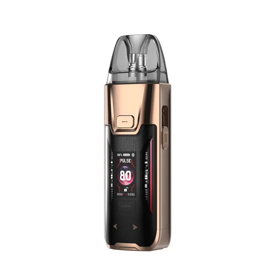 VAPORESSO xr max 2 imperial red leather pod system e zigarette geraet in roter lederoptik mit integriertem akku und display