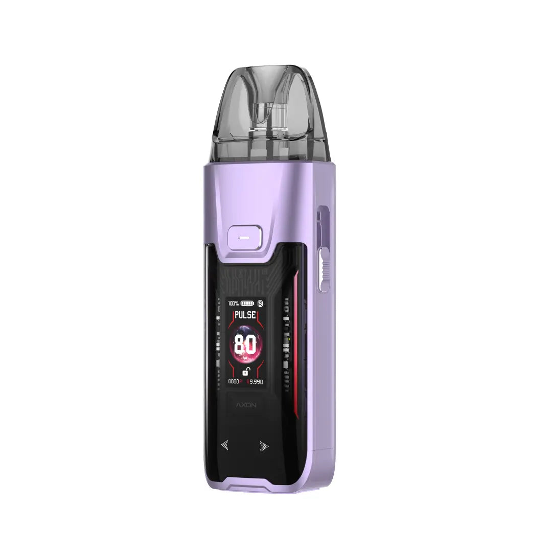 VAPORESSO xr max 2 purple pod system e zigarette geraet in violetter ausfuehrung mit integriertem akku und display