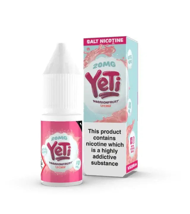 Yeti Salt E-Liquid 10ml - Passionfruit Lychee Nikotinsalz