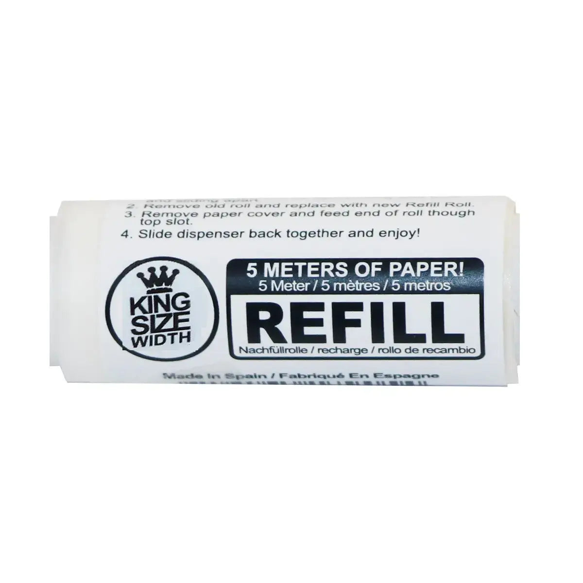 ELEMENTS king size rolls refill zigarettenpapier aus reispapier extra duenn fuer selbstgedrehte zigaretten