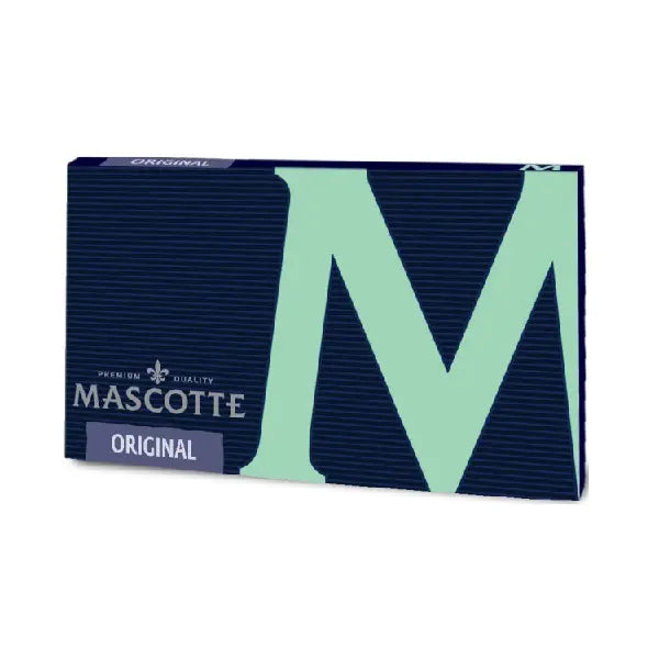 MASCOTTE original double window zigarettenpapier fuer selbstgedrehte zigaretten gleichmaessige verbrennung