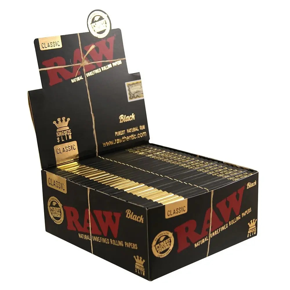 Zigarettenpapier RAW Classic Black KS Slim