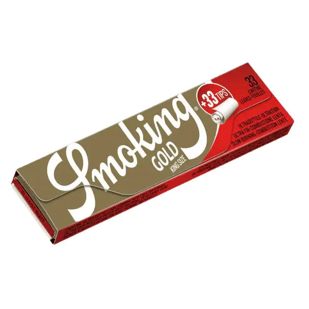 Zigarettenpapier Smoking Gold & Tips King Size